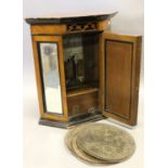 A Very Rare Corner-Cabinet Model Britannia (Imperial) 9-Inch Disc Musical Box