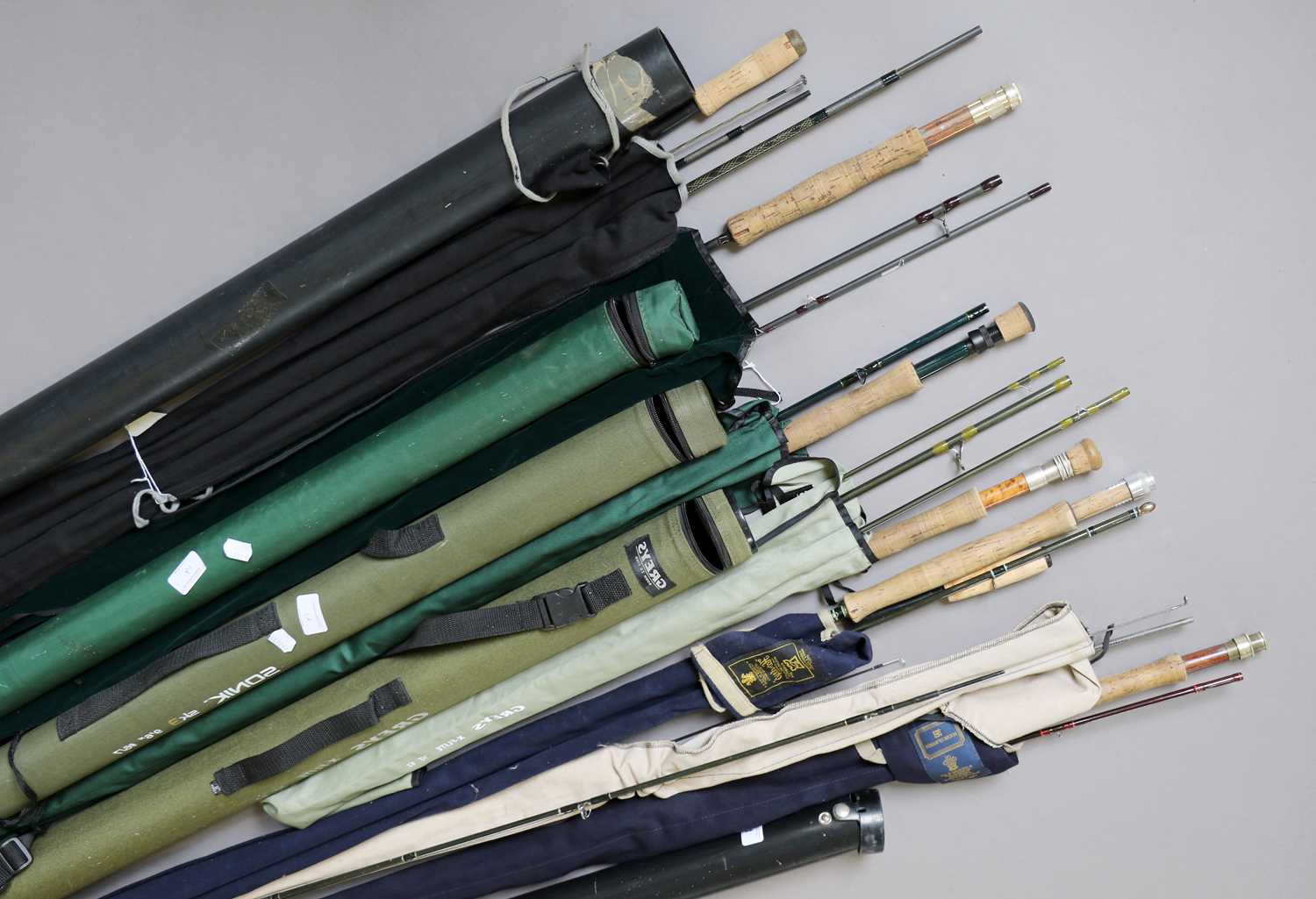 A Group of Fly Fishing Rods