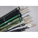 A Group of Fly Fishing Rods
