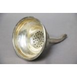 A George III Irish Silver Wine-Funnel, Maker's Mark Rubbed, ?B, Possibly for Gustavus Byrne, Dublin,