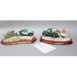 Border Fine Arts Vehicle Models, comprising 'To the Tup Sale', model No. by David Walton, limited