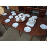 A Royal Doulton Monteigne Pattern part Dinner and Dessert Service, comprising two tureens and