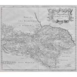 A Quantity of Maps, to include the four Ridings of Yorkshire, Hertfordshire, Derbyshire, etc (13)