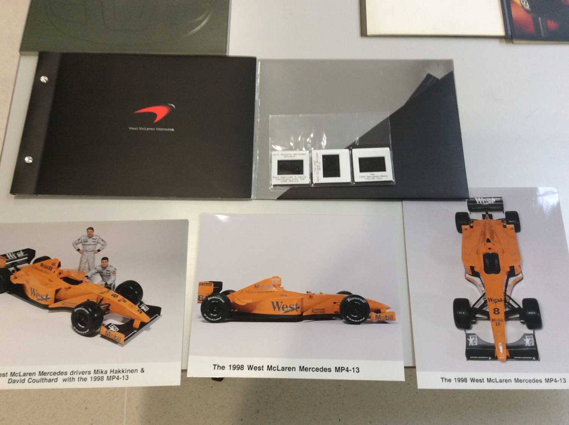McLaren Memorabilia, including Ayrton Senna signed photograph dated '93; together with two other - Image 5 of 6