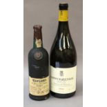 Bonneau du Martray 2006, corton- charlemagne (one magnum), Taylors 20 year old Tawny Port (2)The