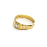 An 18 Carat Gold Diamond Solitaire Ring, finger size Z+4Gross weight 10.5 grams.
