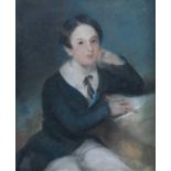 Edmund Hastings (1781-1861)Portrait of John Francis JobsonSigned and dated 1848?, pastel, together