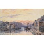 Tom Dudley (1857-1935)"York"Signed, inscribed and dated 1890, watercolour, together with a further