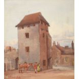 George Harrison (1882-1936)"York" Signed and inscribed, together with two further watercolours by