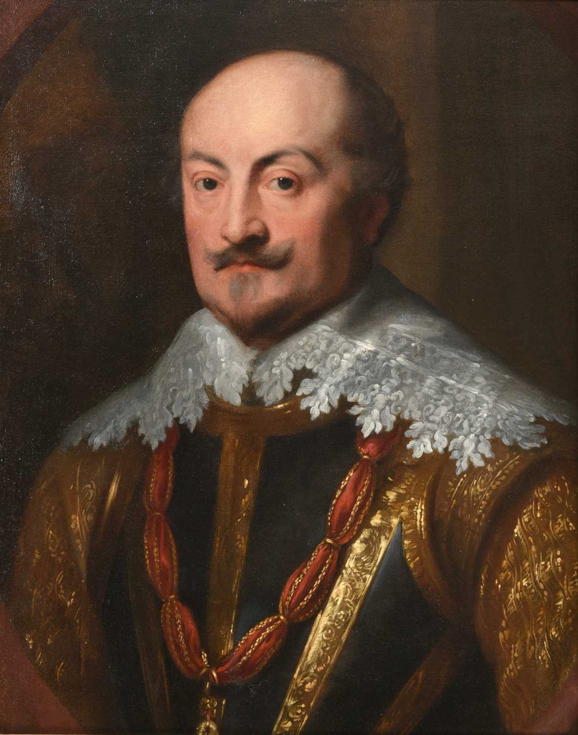 Studio of Sir Anthony van Dyck (1599-1641)Portrait of Johann the Younger, Count of Nassau Siegen (