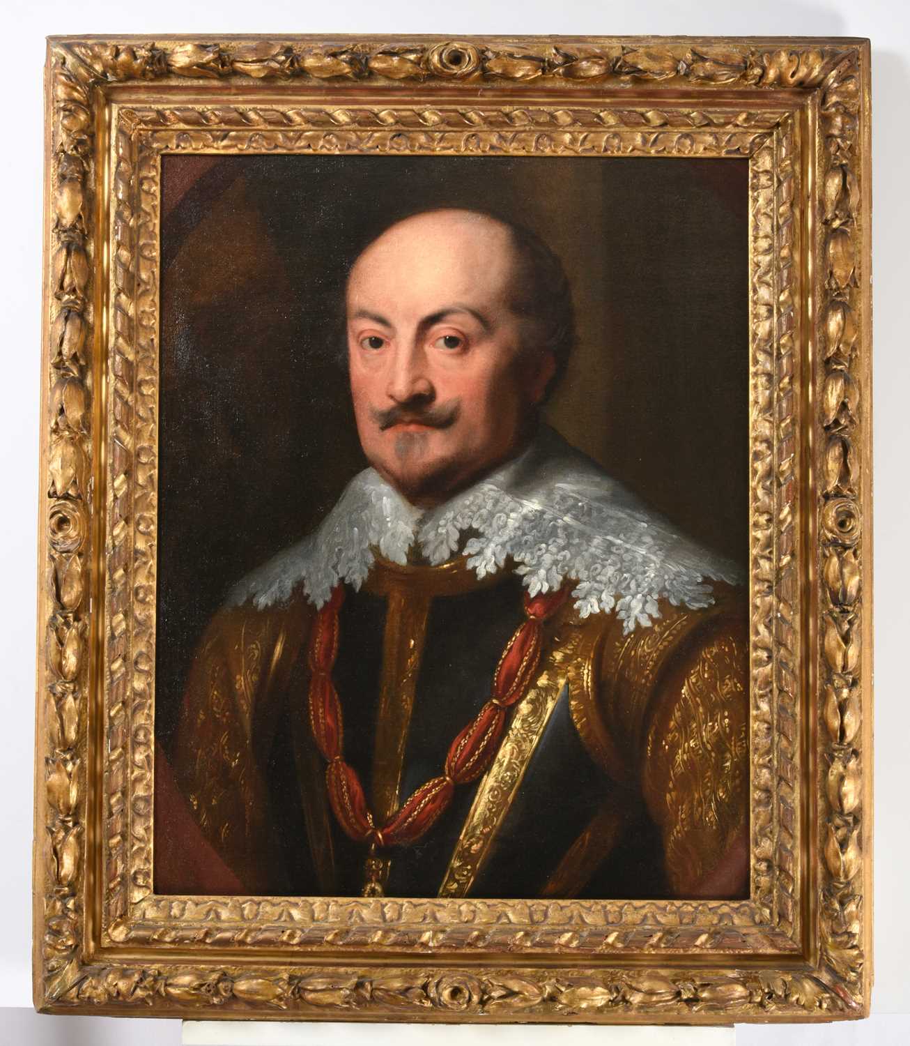 Studio of Sir Anthony van Dyck (1599-1641)Portrait of Johann the Younger, Count of Nassau Siegen ( - Image 2 of 3