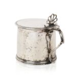 A George III Provincial Silver Mustard-Pot by William Stalker and John Mitchison, Newcastle, Probabl