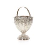 A George III Silver Sugar-Basket by William Plummer, London, 1778