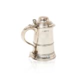 A George III Silver Tankard Maker's Mark GS, Possibly for George Smith, London, 1786