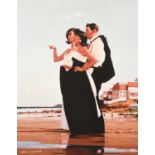 Jack Vettriano (b.1951) Scottish"The Missing Man II"Signed and numbered 33/75, giclee print on