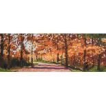 Timmy Mallett (Contemporary)"Woodland Walk"Signed, numbered 87/195 verso, giclee print on canvas,