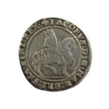 James I, Halfcrown 1623-4 (35mm, 14.81g), Third Coinage 1619-25, mm lis, obv. IACOBVS D G MAG BRI