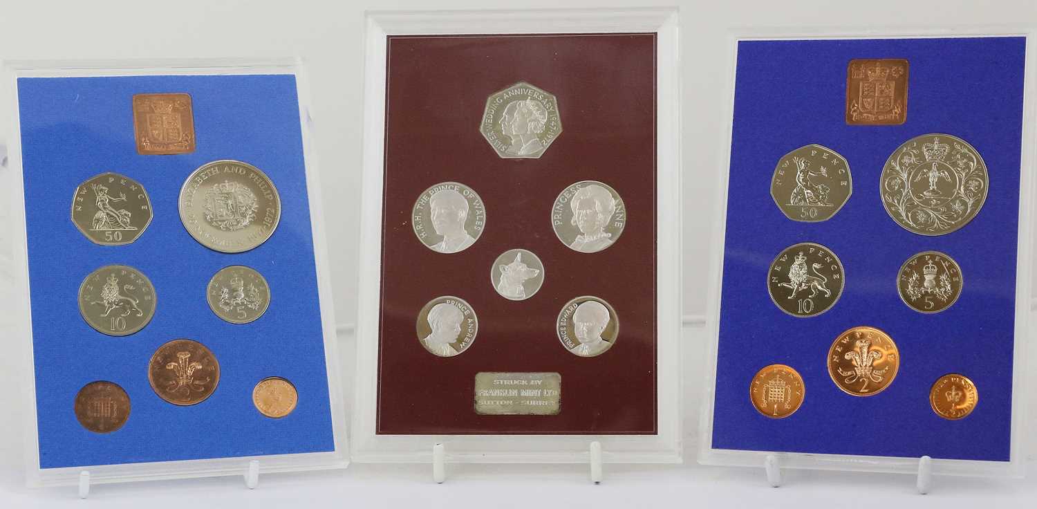 Mixed Silver Proof, Commemorative Coinage and Sets, comprising: UK Silver Proof Pattern £1 - Image 2 of 4