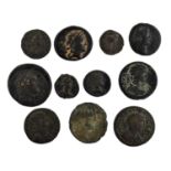 ♦11 x Roman Provincial - Phrygia, Laodiceia/Laodikeia ad Lycum comprising: AE17 rev. single