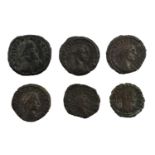 ♦6 x Roman Provincial - Alexandria, AE Tetradrachms comprising: Philip I (AD 244-9) (24mm, 12.