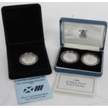 9 x Silver Proof £2, comprising: 1986, 1989 2-coin set, 1994, 1995, 1996, 1997 and 1997 2-coin