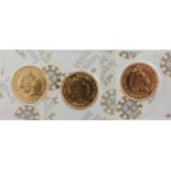 3 x Elizabeth II, 'Paul Day' Sovereigns 2012, obv. Rank-Broadley portrait of the Queen, rev.