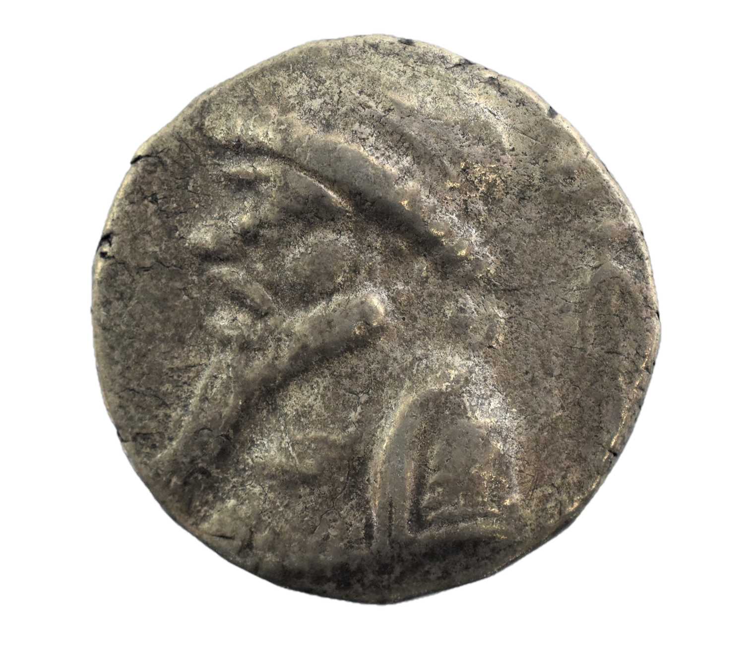 ♦Kings of Elymais, Kamnaskires V (mid-late 1st century BC) Billon Tetradrachm (23mm, 15.41g), obv.