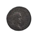 ♦Roman Provincial - Mesopotamia, Trajan Decius (AD 249-51) AE 26 (26mm, 11.99g), Rhesaena mint, obv.