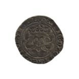 Henry VI, Groat 1422-7 (26mm, 3.58g), Calais Mint, annulet issue 1422-30, mm incurved pierced cross,