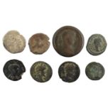 ♦8 x Greek & Roman Provincial, to include: 3 x Alexandria: Nero billon tetradrachm (24mm, 11.16g),