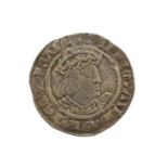 Henry VIII, Groat 1526-44 (24mm, 2.40g), second coinage, mm rose, obv. Laker bust D, square face and