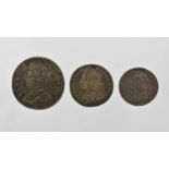 Anne, Shilling 1711, obv. fourth draped bust left, rev. crowned cruciform shields, plain angles, (