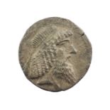 ♦Kings of Characene, Attambelos I (47/6-25/4 BC) Billon Tetradrachm (29mm, 15.69g), dated 276 AG (