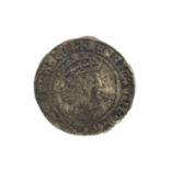 Henry VIII, Groat 1526-44 (24mm, 2.54g), Second Coinage, mm lis, obv. Laker bust D, rev. shield of