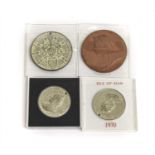 4 x Diamond Jubilee of Queen Victoria 1897 Medals, comprising: (1) AE (55.5mm, 76.03g) obv. VICTORIA