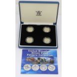 Mixed Silver Proof, Commemorative Coinage and Sets, comprising: UK Silver Proof Pattern £1