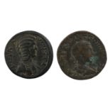 ♦2 x Roman Provincial - Pisidia, Antiochia comprising: (1) Julia Domna (AD 193-211) AE 33 (33mm,