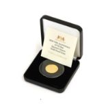 Solomon Islands, Gold Proof $10 (¼oz) 2020, (.916 gold, 22.5mm, 8g), '75th Anniversary of VE Day',