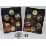 Mixed Commemorative Medallic Sets, to include: 2 x 'Remembering World War II', each with 6 x