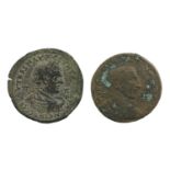 ♦2 x Roman Provincial - Cicilia, Tarsus comprising: Caracalla (AD 198-217) AE 35 (35mm, 13.94g) obv.