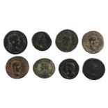 ♦8 x Roman Provincial - Mesopotamia, including: Carrhae Gordian III AE28 obv. radiate bust right,