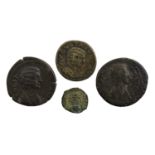 ♦4 x Roman Provincial - Macedonia, Julia Domna (AD 193-211) comprising: (1) AE 27 (27mm, 11.10g),