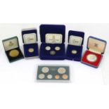 Mixed Lot, comprising: 2 x silver proof crowns: 1977 'Silver Jubilee' and 1978 'Guernsey Royal