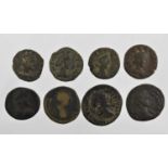 ♦8 x Roman Provincial - Troas, Alexandria to include: 4 x Pseudo-Autonomous issues: AE19 obv.