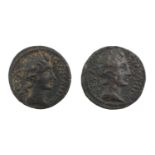 ♦2 x Roman Provincial - Phrygia, Aezanis Mint, Quasi-Automonous Issues, time of Gallienus (AD253-