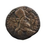 ♦Kings of Characene, Maga (c.2nd-3rd Century AD) AE Tetradrachm (28mm, 15.06g), Charax-Spasinu mint,