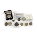 11 x Coronation and Royal Accession Commemorative Medals, struck in AE and white metal,