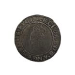 Elizabeth I, Shilling 1601-2 (31mm, 5.78g), seventh issue, mm 1, obv. crowned head left, rev. long