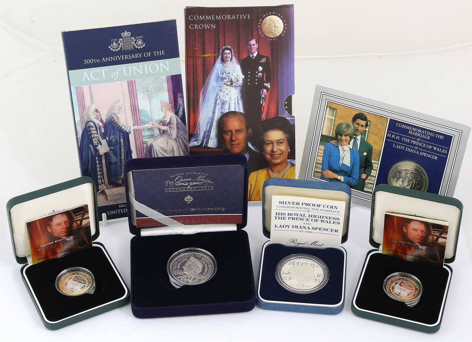 Mixed Silver Proof, Commemorative Coinage and Sets, comprising: UK Silver Proof Pattern £1 - Image 4 of 4