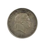 George III, Halfcrown 1818, obv. small laureate head right, date below, rev. crowned shield of